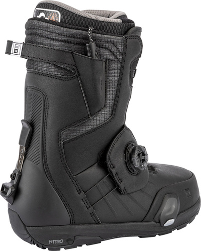 NITRO Profile Step On ® TLS 2026 | snowboard boots | HEAT Moldable | BOA ® | The Ultimate Blend of Fit & Convenience | black