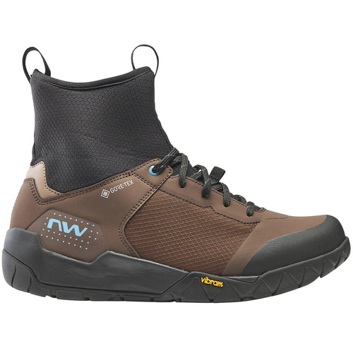 NORTHWAVE Multicross MID GTX | buty rowerowe | VIBRAM ® | GORE-TEX ™ | MTB / ENDURO / ADVENTURE | FLAT | black / brown