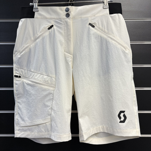 SCOTT Explorair Light Women's Shorts | damskie spodenki turystyczno-sportowe | cotton white