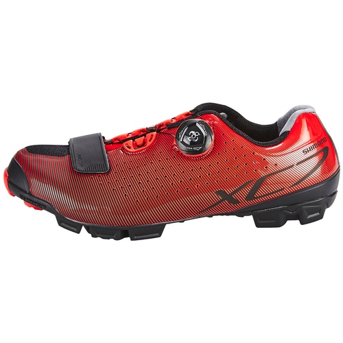 SHIMANO XC7 | buty rowerowe | MTB | CARBON | BOA | red