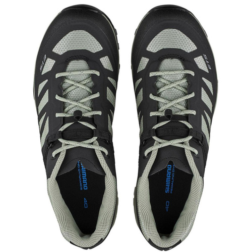 SHIMANO ET5W | damskie buty rowerowe | MTB / E-BIKE | FLAT | black / mint