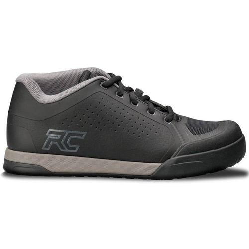 RIDE CONCEPTS Powerline | buty rowerowe | D3O | Rubber Kinetics DST 4.0 | MTB / ENDURO / DIRT / DH | FLAT | black / charcoal