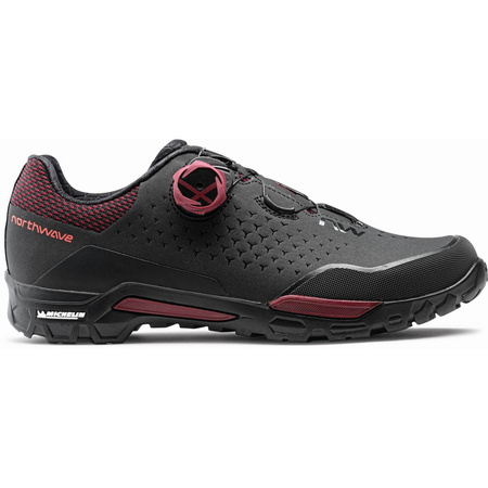 NORTHWAVE X-Trail PLUS | women's bike shoes | MICHELIN ® | MTB | SPD | black / plum