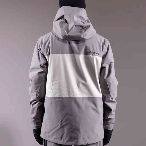 JONES Men's MTN Surf Recycled Jacket 2025 | snowboard / splitboards | 20K/20K | 2L | smoke grey