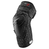 100% Surpass Knee Guards | grey heather / black
