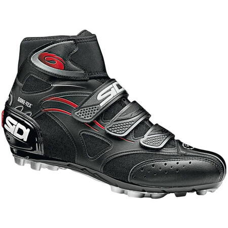 SIDI Diablo | weatherproof bike shoes | MTB | GORE-TEX ™ | black / black