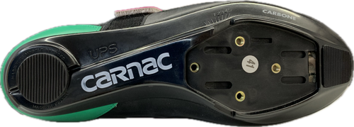 CARNAC Synchro UPS | buty rowerowe szosowe | VINTAGE / RETRO / CULT | black / green