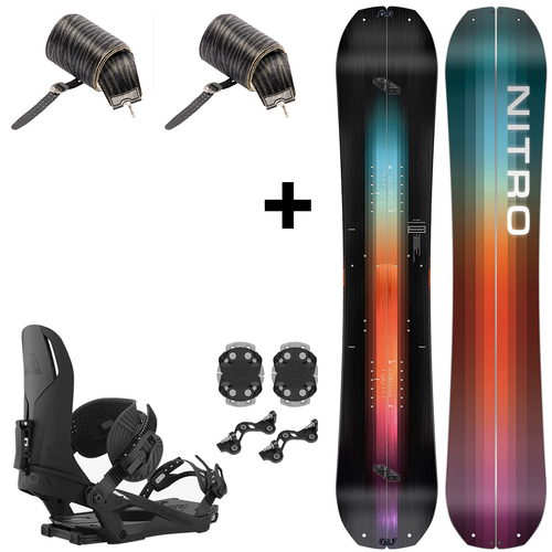ZESTAW 2025: NITRO Team Split & Peak by KOHLA + UNION Charger | splitboard  + foki + wiązania