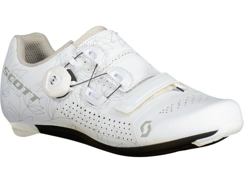 SCOTT Road Team BOA Women's | damskie buty rowerowe szosowe | matte white / silver