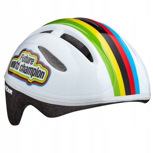 Dziecięcy kask rowerowy LAZER Bob+ FUTURE WORLD CHAMPION