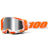 100%The Racecraft 2 Orange | MX / ENDURO / MTB goggles | 2 x lens:  MIRROR SILVER FLASH + CLEAR