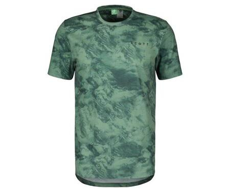 SCOTT DRI Tie Dye Men's Tee | lush green / haze green