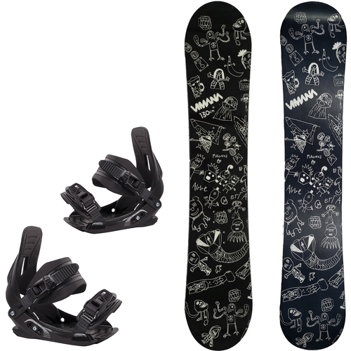 KID'S SET: VIMANA The Vufo Mini PRO ROCKER 110cm 120cm + RAGE / SP MP Junior XS/S | snwoboard + bindings