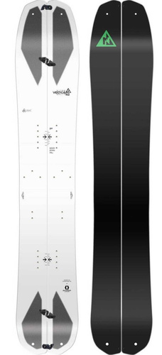 SET 2025: NITRO Vertical splitboard & skins + UNION Charger FC CARBON bindings | 162cm