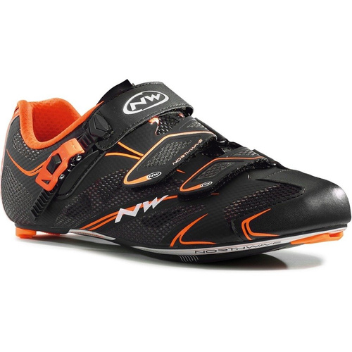 Buty szosowe rowerowe NORTHWAVE Sonic TECH SRS full CARBON black / orange