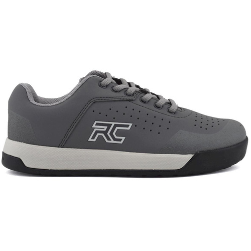 RIDE CONCEPTS Hellion | women's bike shoes | D3O | Rubber Kinetics DST 6.0 | MTB / ENDURO / DIRT / DH | FLAT | charcoal / mid gray