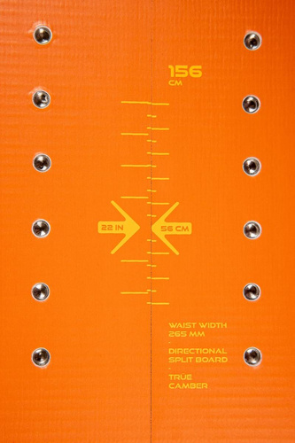 SET 2023: splitboard & skins / NITRO Slash 3D  Vertical by KOHLA + UNION Charger bindings | 162cm