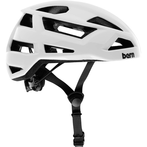 BERN FL-1 LIBRE | bike helmet | ALL SEASON | MTB / URBAN / E-BIKE / GRAVEL | glossy white