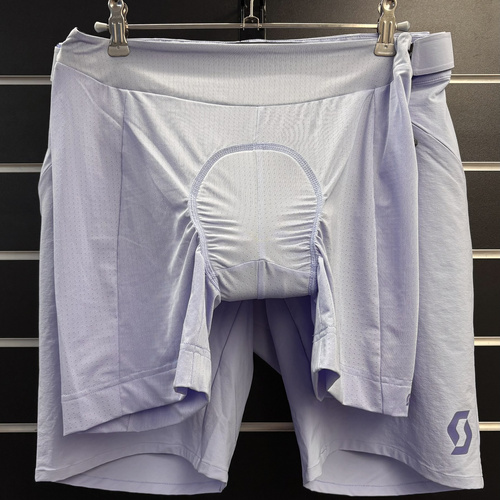 SCOTT Shorts W's Endurance ls/fit w/pad | damskie szorty / spodenki rowerowe | + wewnętrzne spodenki z wkładką | MTB / ENDURO / GRAVEL | moon blue