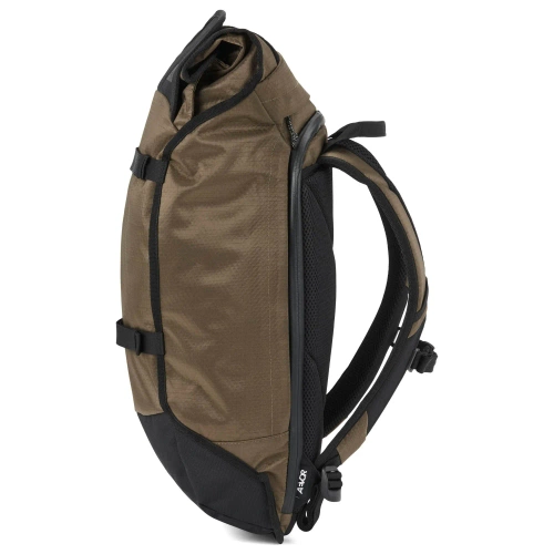 AEVOR Trip Pack PROOF OLIVE / GOLD 26-33l | bike / city / trip bikepack | WATERPROOF 13K | LAPTOP 15" | 800g