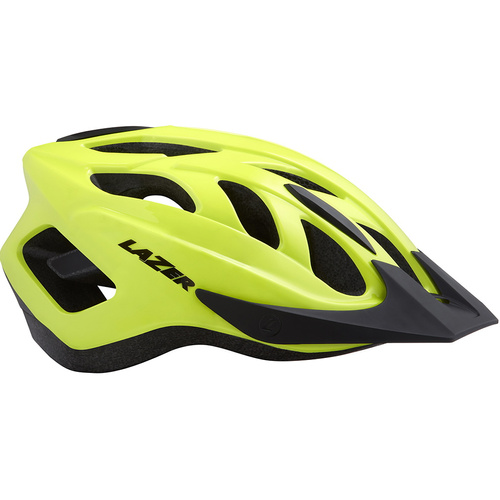 LAZER J1 + insectNET + LED | kask rowerowy | flash yellow