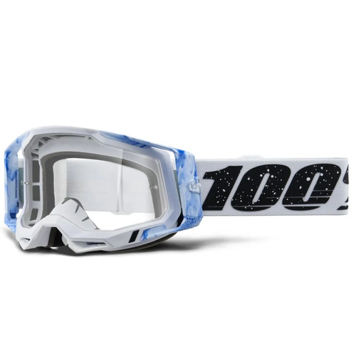 100%The Racecraft 2 Mixos | MX / ENDURO / MTB goggles | 2 x lens:  MIRROR SILVER FLASH + CLEAR