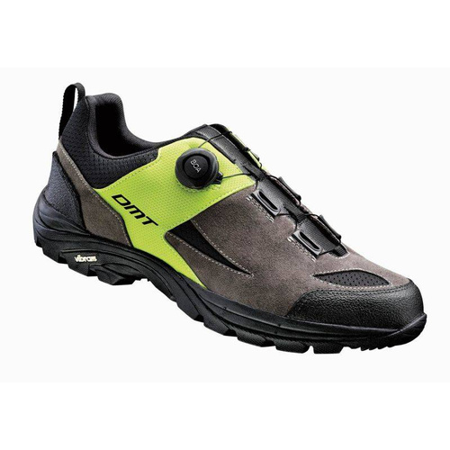 DMT DFR1 | bike shoes | BOA ® | VIBRAM ® | MTB | SPD | grey / lime / black