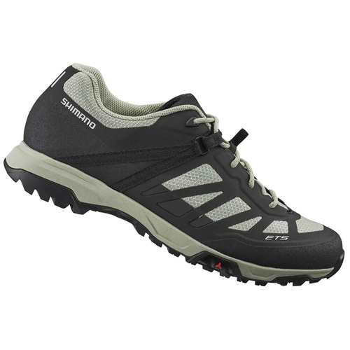 SHIMANO ET5W | damskie buty rowerowe | MTB / E-BIKE | FLAT | black / mint