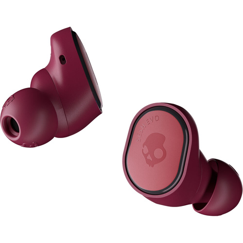 SKULLCANDY Sesh EVO | wireless earbuds | TILE Tech | S2TVW-N741 | deep red