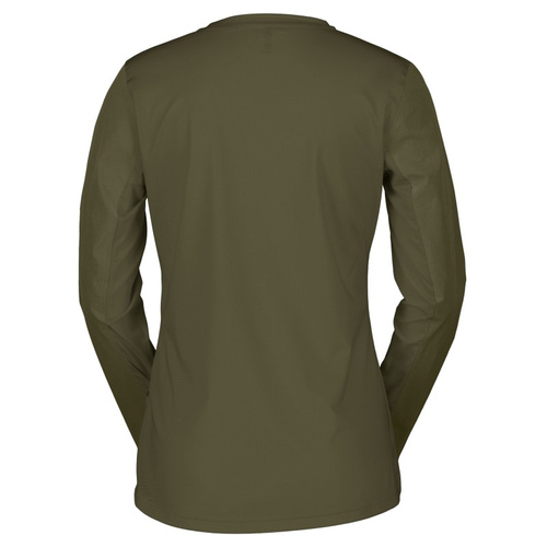 SCOTT Trail Vertic LS Women's Bike Tee | fir green/black