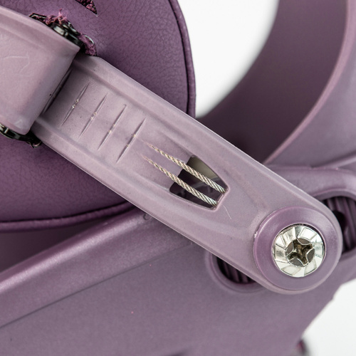 NITRO Poison 2025 | women's snowboard bindings | VIBRAM | deep purple | The Ultimate Blend of Precision & Comfort