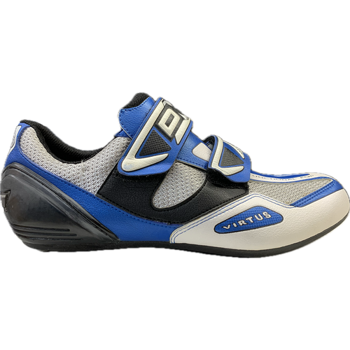 DMT Spitfire | road cycling shoes | VINTAGE / RETRO / CULT | white / blue