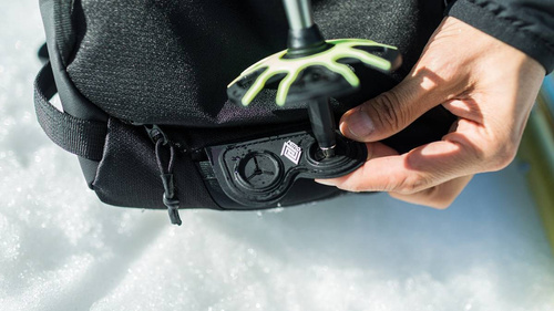 NITRO Splitpack 30 Snow Backpack 2026 | plecak splitboardowy / snowboardowy / narciarski | 22-30l / 920g! z usztywniaczem i mocowaniem na kask | kompatybilny z bukłakiem i protektorem KOROYD | phantom