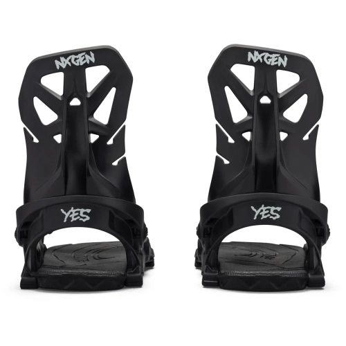 YES x NOW x LOBSTER NX-GEN 2025 | juniorskie wiązania snowboardowe | SkateTech ® | black