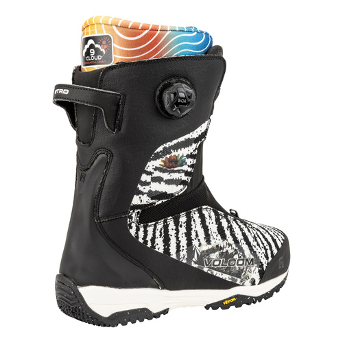 NITRO Skylab BOA ® x VOLCOM ® 2025 | snowboard / splitboard boots | VIBRAM ® | A Truly Versatile All-Mountain Fit