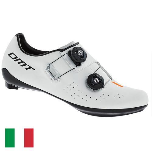 DMT D1 | buty rowerowe szosowe | 2 x BOA ® | CARBON | white / black / orange