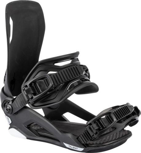 NITRO Talent 2026 ULTRA BLACK | wiązania snowboardowe | VIBRAM ® | The Interface for Everyone