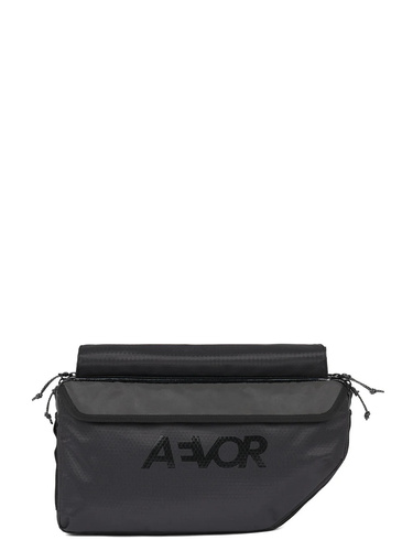 AEVOR Frame Bag Large PROOF Black 4.5l | torba rowerowa na / pod ramę | 2-in-1 | CROSSBODY BAG | WATERPROOF 13K