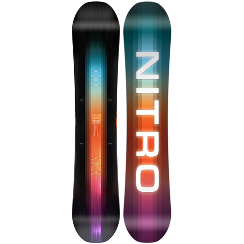 JUNIOR SET: NITRO Future Team Youth 2025 +BATALEON E-stroyer BLACK / white | junior snowboard + bindings