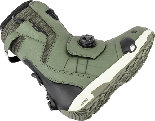 NITRO Step On ® + Profile TLS 2026: wiązania + buty snowboardowe | HEAT Modlable | BOA ® | The Ultimate Fit & Convenient Interface | shadow & black