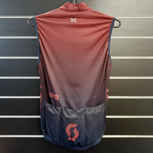 SCOTT RC Pro w/o sleeve Men's Jersey | wood red / dark blue