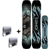 JONES Mountain Twin 3D Splitboard + POMOCA Pre-Cut Nomad skins