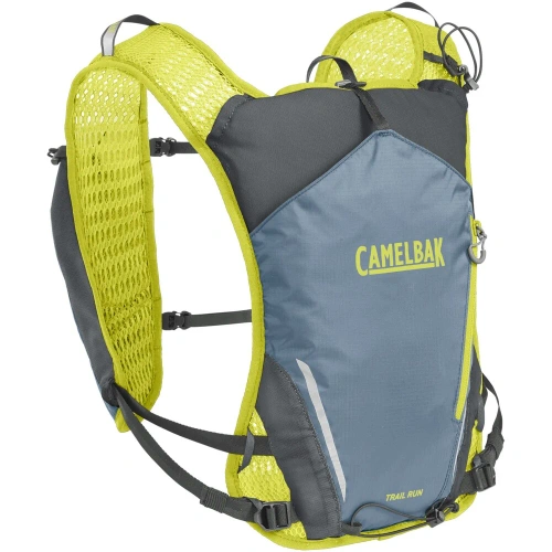 CAMELBAK Trail RUN Vest 7l + 2 x 500ml Quick Stow™ Flasks Women's | damska kamizelka / plecak biegowa/y | smoke blue / limeade