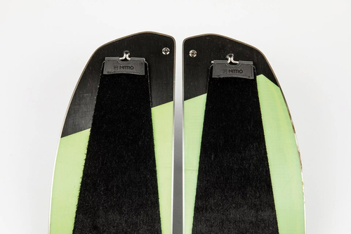 WOMEN SET: NITRO Volta & Peak by KOHLA + SPARK R&D Arc ST | splitboard & skins + bindings & pucks | 151cm