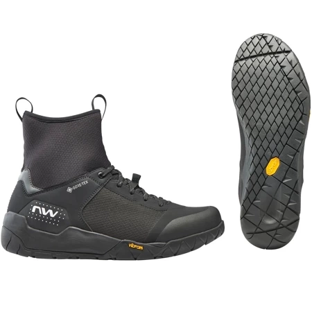 NORTHWAVE Multicross MID GTX | jesienno-zimowe buty rowerowe | VIBRAM ® | GORE-TEX ™ | MTB / ENDURO / ADVENTURE | FLAT | black
