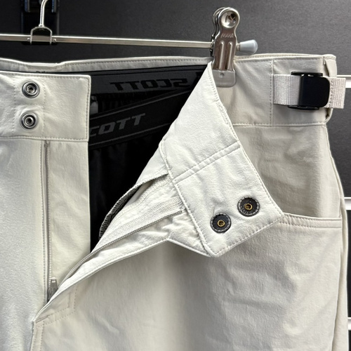 SCOTT Shorts M's Trail Flow w/pad | szorty / spodenki rowerowe | + wewnętrzne spodenki z wkładką | MTB / ENDURO | dust white