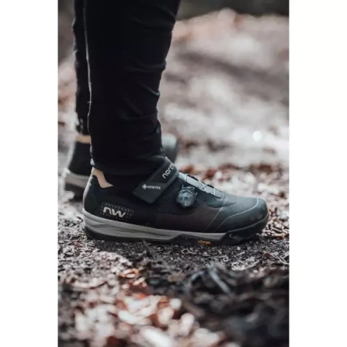 NORTHWAVE Kingrock PLUS MID GTX | buty rowerowe | MTB / ENDURO | SPD | VIBRAM ® | GORE-TEX ™ | black / sand