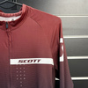 SCOTT RC Pro Long Sleeve Men's Jersey | koszulka rowerowa z długimi rękawami | wood red / dark blue