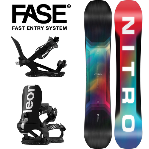SET 2026: NITRO Team + BATALEON Blaster AW FASE ® | snowboard + bindings