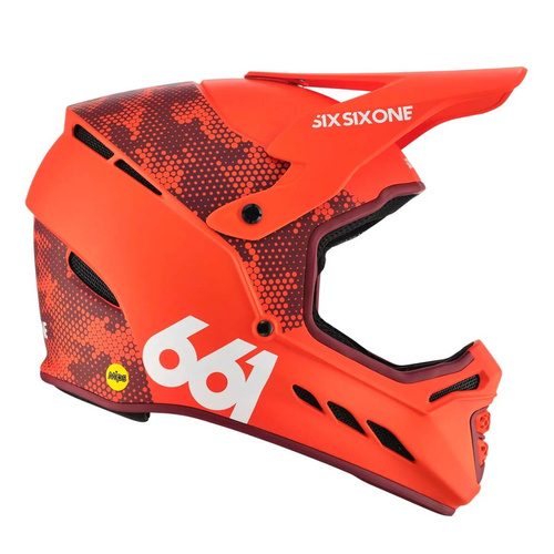 SIXSIXONE 661 Reset MIPS ® | bike helmet | DH / ENDURO / MTB / full face | digi orange